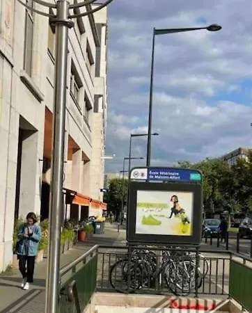 Chez Marie - 4P - Proche Paris - Metro 8 Apartment Maisons-Alfort Exterior photo